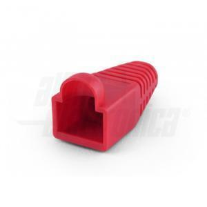 Copriconnettore per spina rj45 ø6,5mm rosso