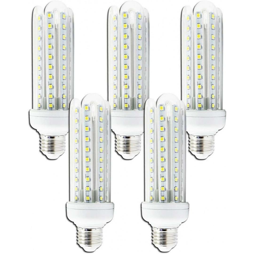 aigostar lampada led 4 tubi e27 15w 6400k luce fredda - foto 1