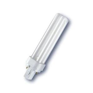 Lampada fluorescente g24 2pin 26w 6500k luce bianca