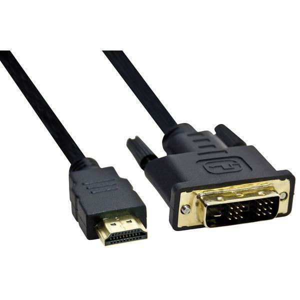 life cavo spina dvi- spina hdmi 2mt - foto 1