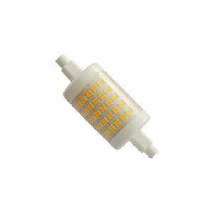 Lampada led lineare r7s 78mm 5,2w 3000k luce calda