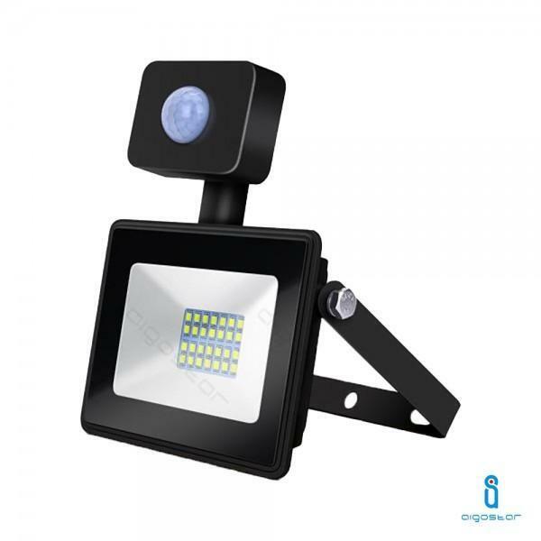 aigostar proiettore led con sensore 20w 6400k luce fredda ip65 - foto 1