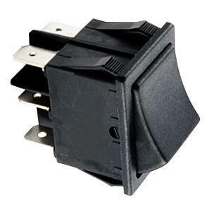 Interruttore instabile 0-i tasto nero 15a 250v