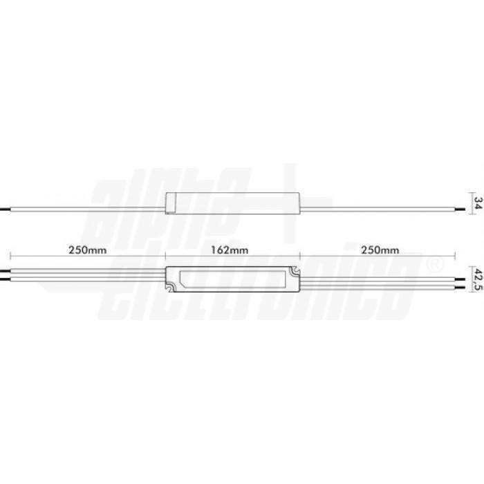 alpha elettronica alimentatatore  3000ma 230/24v 72w ip67 - foto 2