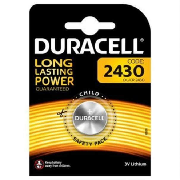 duracell batteria litio bottone duracell 3v 2430 - foto 1