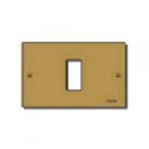 Placca 1 modulo bronzo serie 8000