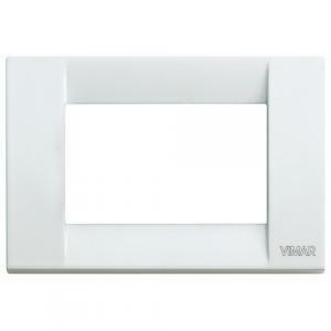 Placca classica 3moduli serie idea bianco