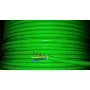 Cavo elettrico antifiamma fg16om16 verde 5g10mm, matassa da 100 mt