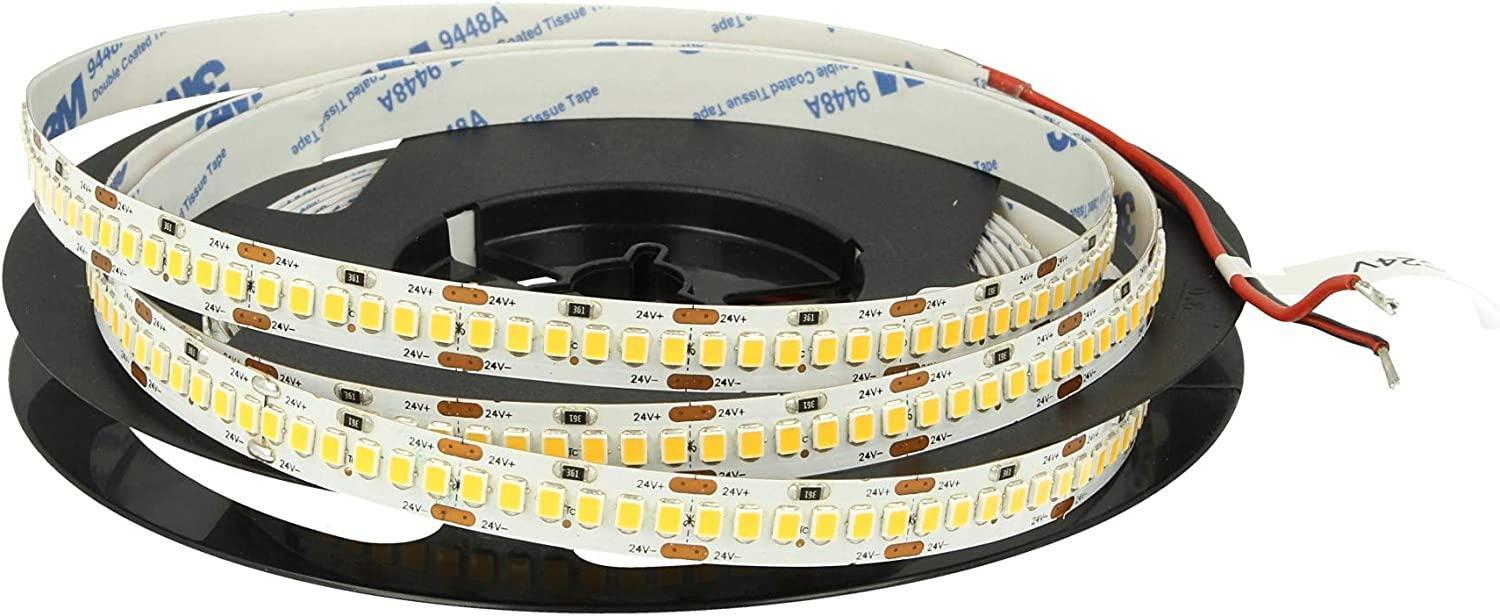 fsl striscia led 2835 5mt 24v ip20 20w/m 240led/m 4000k - foto 1